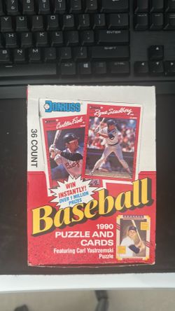 Baseball cards 1990 Donruss