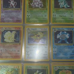 1st Edition Vintage Pokémon Cards 