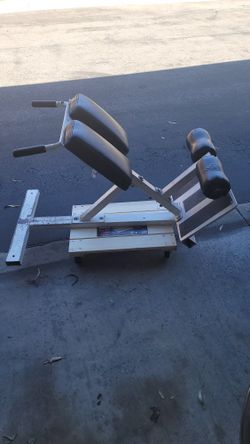PRECOR BACK CRUNCH AB ROMAN CHAIR HYPER EXTENSION $300