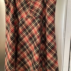 Plaid Skirt