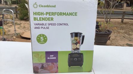 Cleanblend  High-Performance Blender 3HP Heavy Duty Blender
