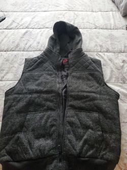 Vest With Hoody Used Like New 