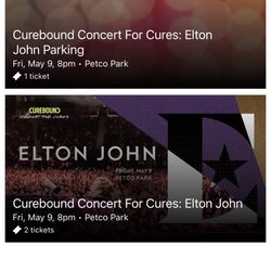 Curebound For a Cure -Elton John -5/9 @ 8pm