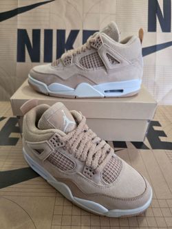 Nike Air Jordan 4 Retro Cozy Girl Women's Size 8 Men's Size 6.5