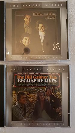 2 CDs Bill Gaither Trio Excellent Christian Christianity Read Below