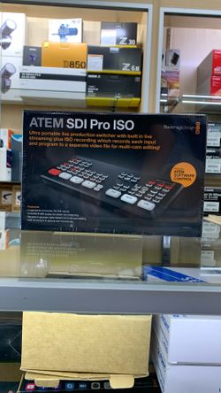 Blackmagic ATEM SDI Pro ISO Switcher Brand New 