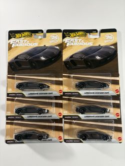Hot Wheels Lamborghini Aventador Coupe Fast And Furious