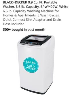 Black & Decker Portable Washing Machine