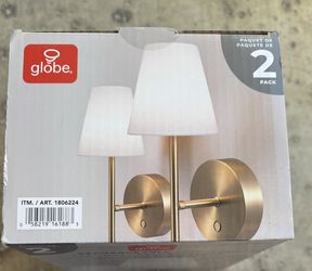 Globe Rechargeable Sconces 