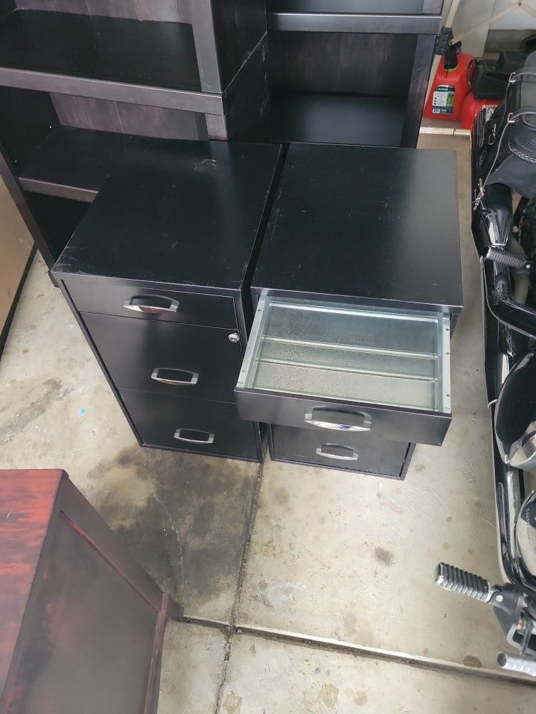 Black File Cabinets