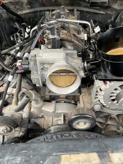 Lsthrottle body with pedal and swap bracket
