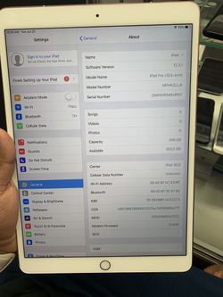 iPad Pro 10.5 256gb WiFi + cellular