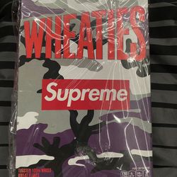 Supreme Wheaties Cereal (Purple Camo)Limited Edition