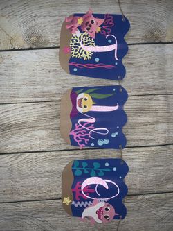 Baby shark birthday banner