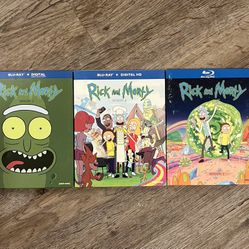 Rick And Morty (2013) Seasons 1-3 Blu-ray