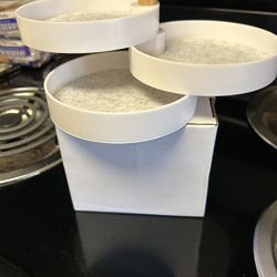 The 2 Bandits Tiered Catch-all Jewelry Ring Tray