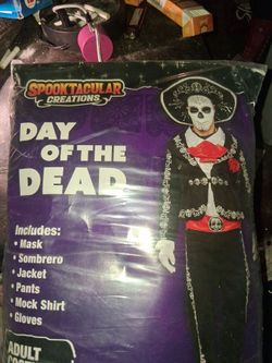Halloween Costumes,  Spooktacular Creations Day of the Dead Adult Costume