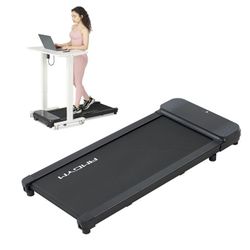 Walking Pad, Portable Treadmill for Office Under Desk, Max 2.5 Hp Walking Jogging Running Compact Treadmill with Led Display, Remote Control