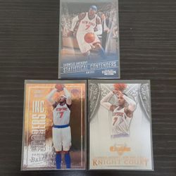 Carmelo Anthony Knicks NBA basketball cards 