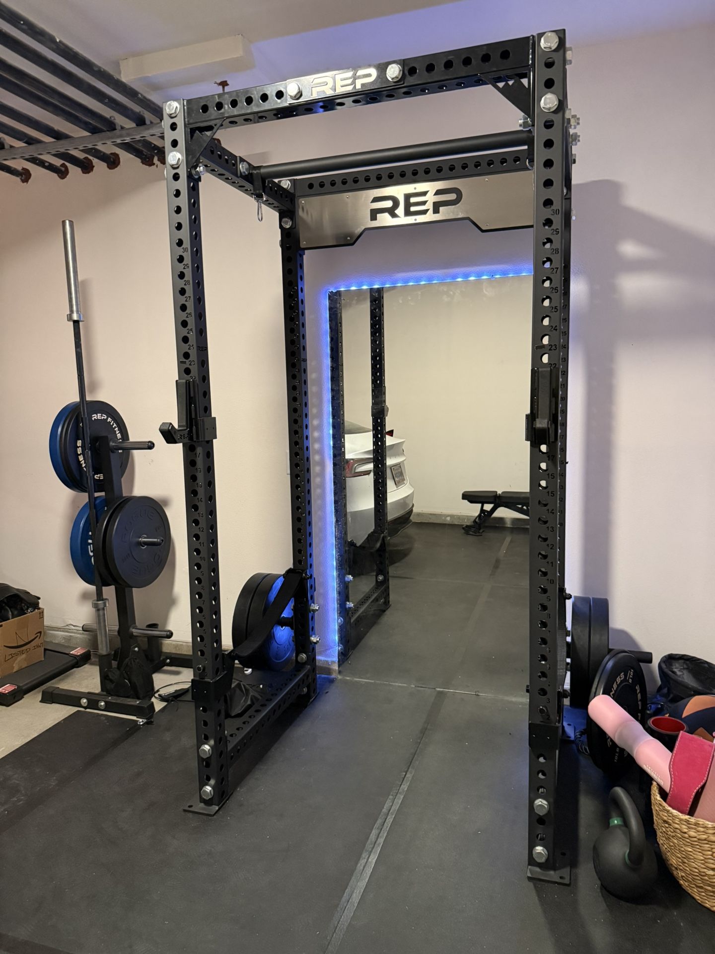 Rep Fitness PR5000 Squat Rack for Sale in Pico Rivera, CA - OfferUp
