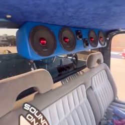 roof rack 4 6.5 and 2 tweeters