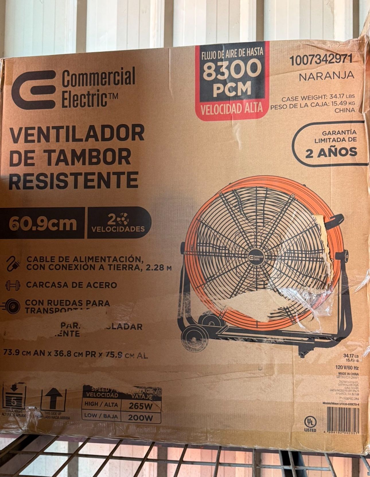 Commercial Electric Fan