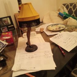 A Christmas Story Leg Lamp  Tea Light Holder