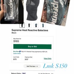 SUPREME HEAT REACTIVE BALACLAVA