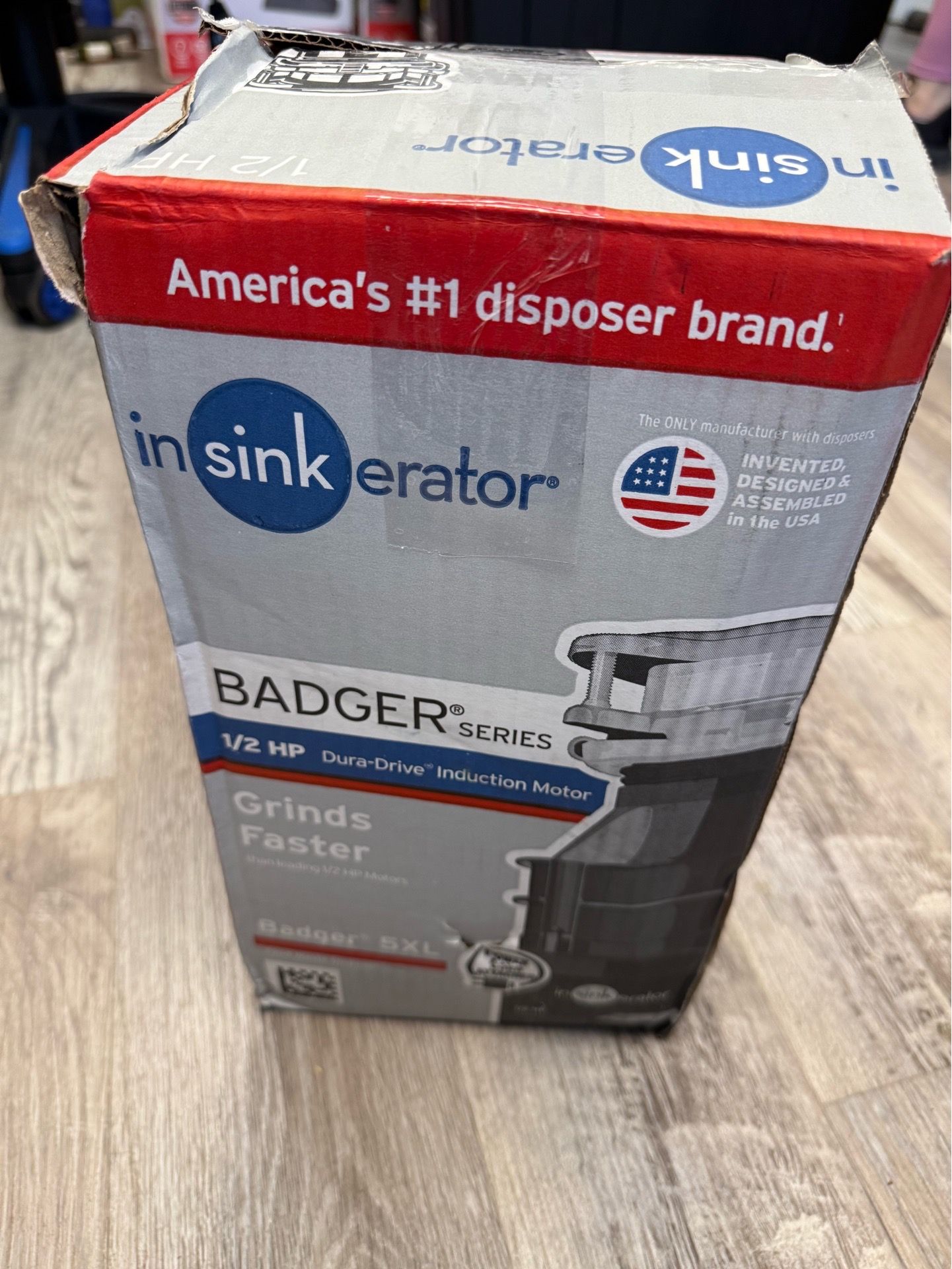 InSINKerator Badger 5XL Continuous feed 1/2-HP Septic Safe Corded Garbage Disposal