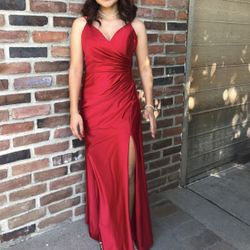 Red Prom Dress Size Small (S)