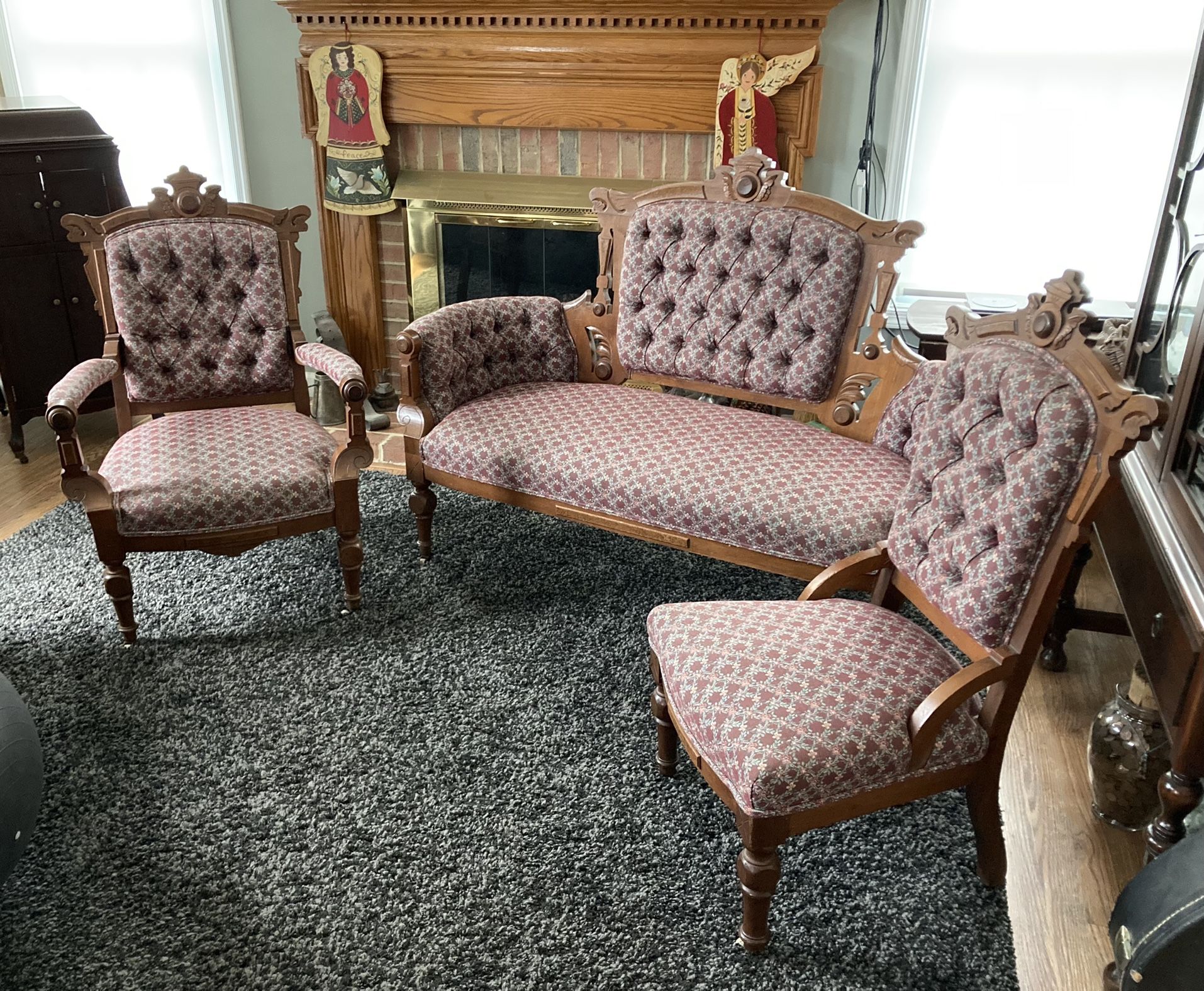 Antique Sofa And Chairs