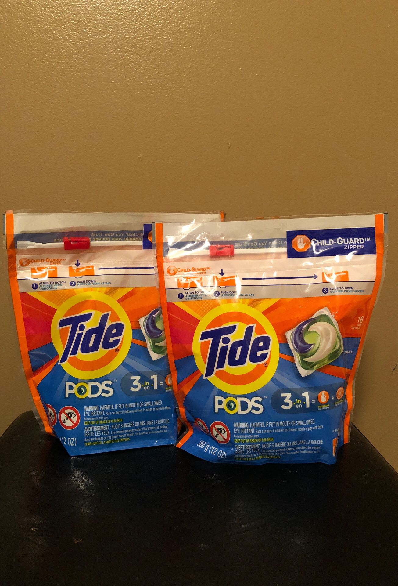 2 Tide pod detergent