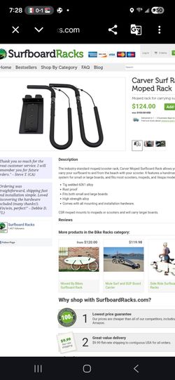 Surf Racks Moped Rack