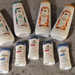 Dove Bodywash & Deodorants 