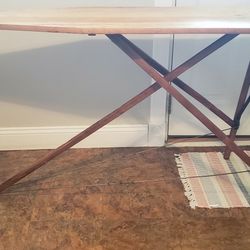 Antique Wooden Ironing Board