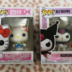 Hello Kitty & Kuromi Funko Pops