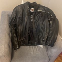 Men's Harley Davidson FXRG leather Jacket for Sale in Tacoma, WA