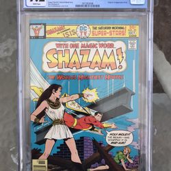 Shazam #25 (1976) CGC 9.2 — White Pages; 1st appearance & Origin of Isis