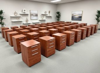 3-Drawer Mobile Pedestal File Cabinet