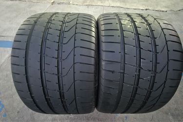2 USED TIRES PIRELLI 305/30/19