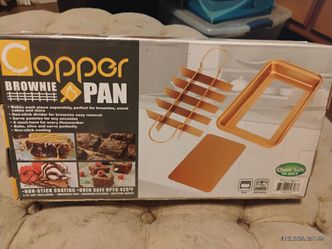 Copper Brownie pan