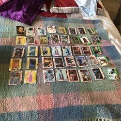 Lot Of 40 Vintage Star Wars Cards Various Condition 