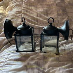 porch lights led. brand new. 