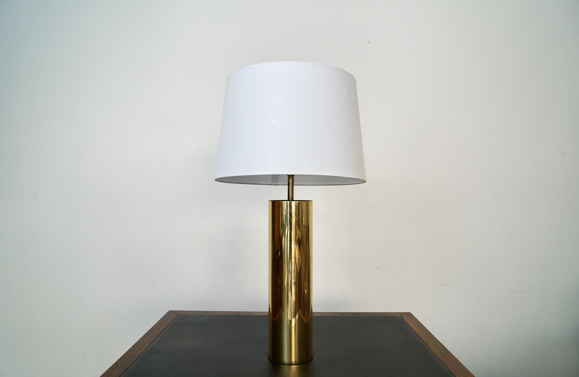 Brass Mid Century Modern Table Lamp