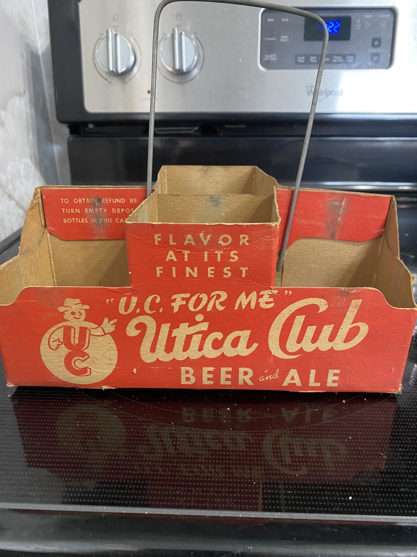 Utica Club Early Six Pack Holder
