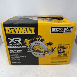 DeWALT 20V MAX XR DCS574W1 7-1/4" Circular Saw Kit (Battery + Charger)