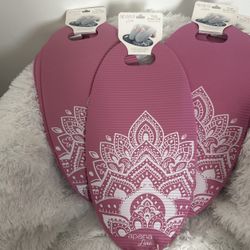 3 Brand  New Yoga Knee Mat With Carrie Handle