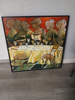 Oil painting The Last Supper