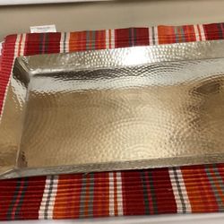 Large Silver Tray Made In India