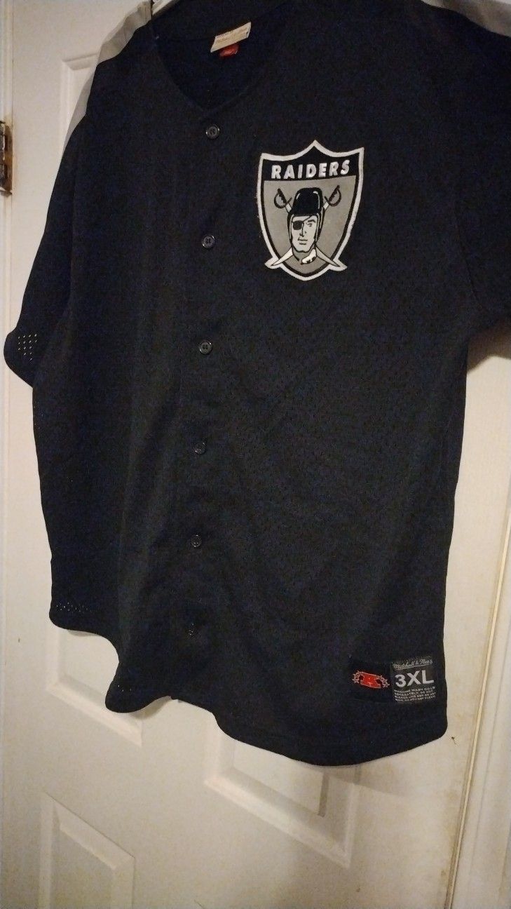 MITCHELL N NESS RAIDERS JERSEY 3X